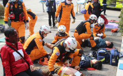  부천소방서, 긴급구조 종합훈련 실시 