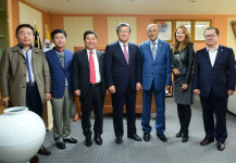  이집트 보건복지부 차관 고령군 선진 딸기농장 방문 