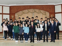  경북 울릉지역 고3 수험생들 수능대박 기원 