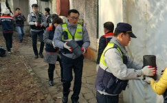  인천계양경찰서 효성지구대, 소외계층 연탄나눔 사랑의 봉사활동 실시 