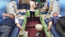 신천연합병원 혈액부족 적십자혈액원에 헌혈봉사 