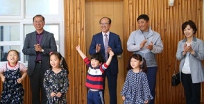 이기봉 전남도교육감 권한대행, 보길초등학교 방문