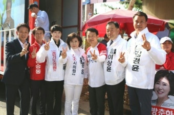 자유한국당 경기도지사후보 남경필,  부천 중동,상동시장 방문