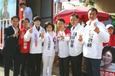 자유한국당 경기도지사후보 남경필,  부천 중동,상동시장 방문