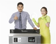 초음파세척기 세이버투플러스 전속모델 배우 김영호, 광고 촬영 현장 공개