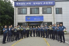 이기창 경기남부지방경찰청장,시흥경찰서 옥구지구대 현장 방문