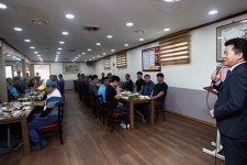 허인환 동구청장, 환경미화원과 격 없는 소통의 시간 가져