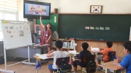 문경 시골 당포초등학교, 인정넘치는 영어캠프