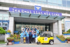 인천삼산경찰서, 치안파트너 산악회 와 폭염속 굴포천 안전지킴이 활동 전개