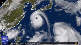 태풍진로예상, 동서로 韓 향해 돌진하는 솔릭·시마론 촉각