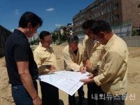 구본영 천안시장, 청수지하차도 공사현장 등 직접 점검
