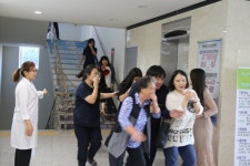 충북 보은소방서, 보건소와 합동 소방훈련