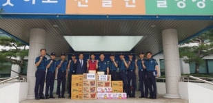 경남 전의경경우회, 밀양경찰서 의경 위문