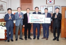 허영호 미림산업개발 대표, 광주 북구 마중물나누미에 후원금 1000만원 전달