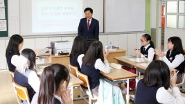 장석웅 전남교육감, 취임 100일 기념 공개수업 진행