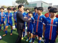 제8회 고양컵 중등부 U-14 축구 페스티벌 백마중 우승