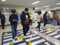 인천부평경찰서, 체험형 보행집중 안전교육 개최