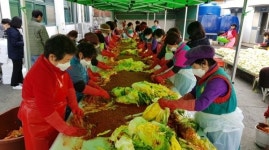 담양읍사무소, 사랑의 김장나눔 행사 펼쳐