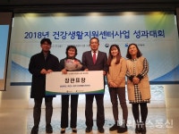 제천시 건강생활지원센터, 보건복지부장관 표창 수상