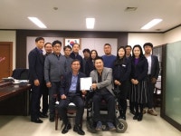 대전시척수장애인협회, 도로공사 대전충남본부와 업무협약