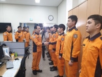 정문호 소방청장, 조치원소방서 현장 방문