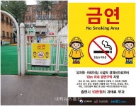 마포구, 유치원·어린이집 경계 10m 금연구역 지정