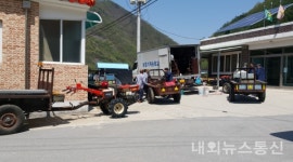 제천시농업기술센터, 농업기계 임대 및 순회교육 실시