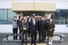 [포토] 황운하 대전경찰청장, 서부서 가수원파출소 격려 방문