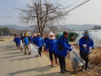 성주군 초전면, 용성1리 주민들과 환경정화활동 펼쳐