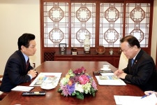 전동평 영암군수, 김부겸 장관 만나 국비 지원 건의