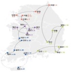 독립의 횃불,돌아돌아 대구로!