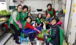 용인시 동백동, 어르신들에 무료급식 봉사