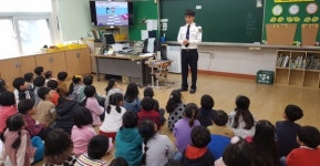 밀양경찰署, 예림초 신입생 대상 교통안전교육 실시