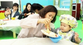 광산구어린이급식센터, 솔로몬어린이집 Touch Touch 튼튼교실 체험 교육