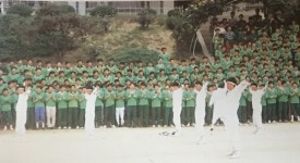 역사의 뒤안길로 사라진 부천공업고등학교 응원제