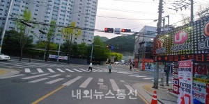 수성경찰서 파동파출소, 파동 아이파크네거리 신호체계 개선