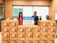 수성구 만촌1동 박언휘 종합내과, 라면 50박스 전달