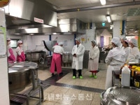 파주시교육지원청, 학교 급식실 교육장이 불시점검 나서