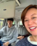 박미선, 군대 가는 아들 배웅 인증샷 