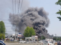 [속보]충주서울식품 공장 화재...다행히 인명 피해는 없다