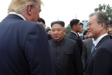 文 대통령, 남북미 판문점회동 