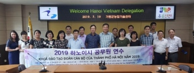 가평군에서 선진농업기술 배운다.