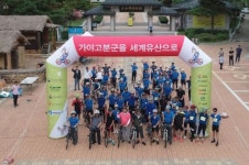 고령군, 가야 잇기 자전거대회가야문화특별시 고령에서 대장정의 마무리 가져..