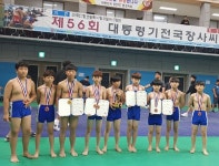 광주 화정남초, 대통령기전국장사씨름대회 우수한 성적 거둬