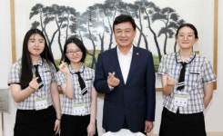 나의 롤모델, 김병우 교육감과의 만남을 가져