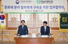 전남대-국립광주박물관, 업무협약 체결