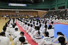 코리아평화컵 태권도대회 전국 700여명 선수들 한자리에 모여