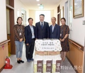광주카리타스보호작업장(하남분점) | [포토] 김익주 광주시의원, 광산구 카리타스 근로시설 방문