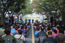 목포시 하당동, 가을밤 푸른 숲 행복마을 음악회 개최