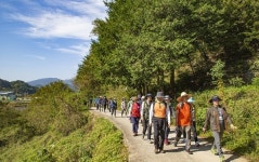 구례군, 지리산 둘레길 밟기 체험교육 실시
